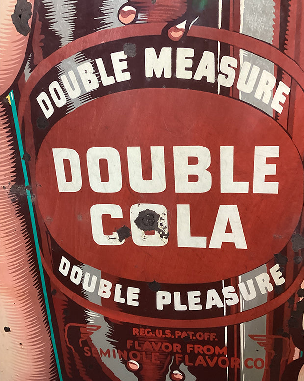 Double Cola Sign