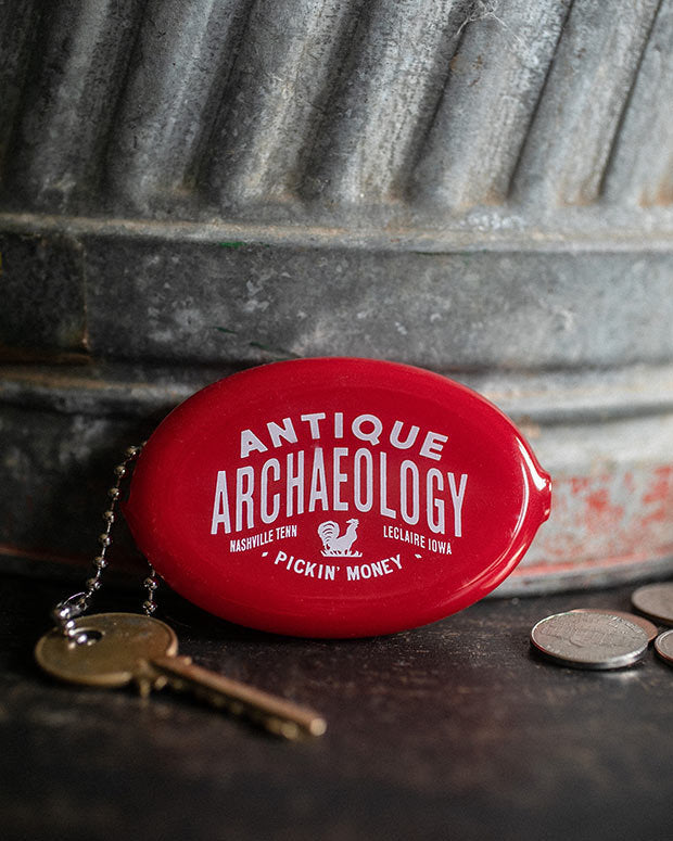 RED RUBBER COIN PURSE