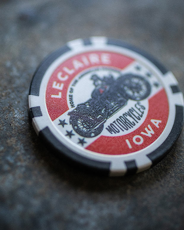 LECLAIRE POKER CHIP