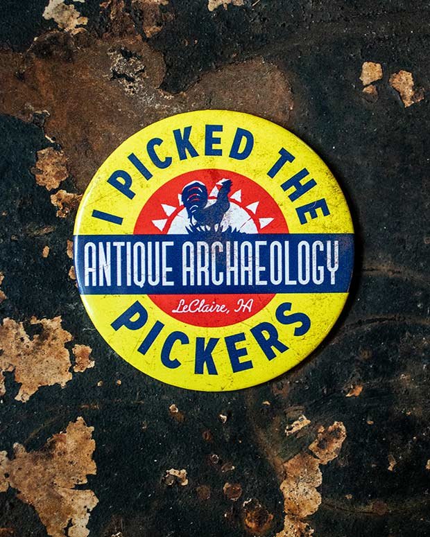 I PICKED THE PICKERS YELLOW LOGO MAGNET